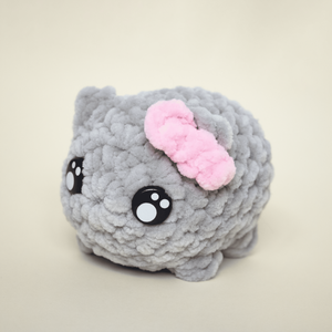 Jucarie din fir plusat - Sad hamster meme, Jucarii si echipamente pentru copii, Plusuri, Figurine de plus, Impletitura, ARTYNOS