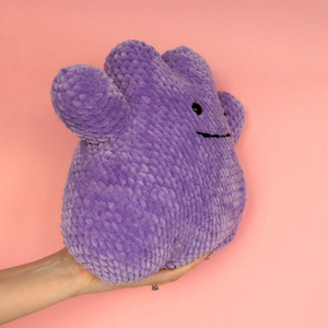 Jucarie Ditto mare - Pokemon crosetat  - jucării și echipamente pentru copii - plușuri - figurine de pluș - Artynos.ro