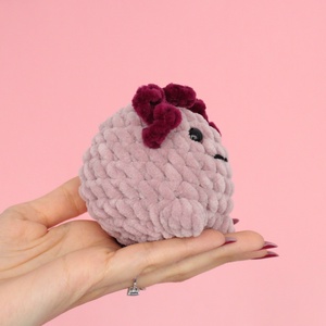 Jucarie din fir plusat - Axolotl mic - jucării și echipamente pentru copii - plușuri - figurine de pluș - Artynos.ro