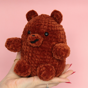 Grizzly - We Bare Bears  - Jucarie din fir plusat - jucării și echipamente pentru copii - plușuri - figurine de pluș - Artynos.ro
