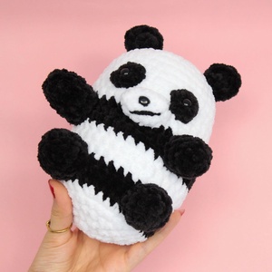 Panda  - We Bare Bears  - Jucarie din fir plusat - Artynos.ro
