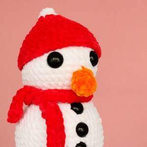 Jucarie din fir plusat - Om de zapada mare - jucării și echipamente pentru copii - plușuri - figurine de pluș - Artynos.ro Jucarie din fir plusat - Om de zapada mare - jucării și echipamente pentru copii - plușuri - figurine de pluș - Artynos.ro