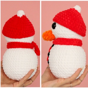 Jucarie din fir plusat - Om de zapada mare - jucării și echipamente pentru copii - plușuri - figurine de pluș - Artynos.ro Jucarie din fir plusat - Om de zapada mare - jucării și echipamente pentru copii - plușuri - figurine de pluș - Artynos.ro