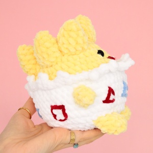 Jucarie Togepi mare - Pokemon crosetat  - jucării și echipamente pentru copii - plușuri - figurine de pluș - Artynos.ro