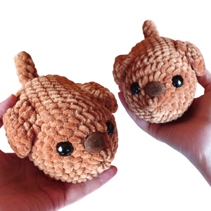 Jucarie din fir plusat - Caine, Jucarii si echipamente pentru copii, Plusuri, Figurine de plus, Impletitura, ARTYNOS