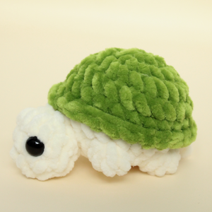 Jucarie din fir plusat - Testoasa mica crosetata, Jucarii si echipamente pentru copii, Plusuri, Figurine de plus, Impletitura, ARTYNOS