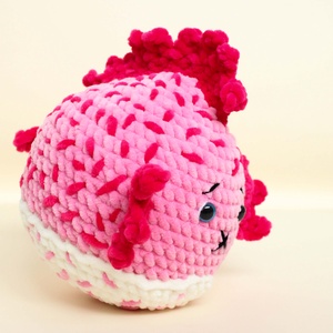 Peste balon crosetat - Jucarie din fir plusat - jucării și echipamente pentru copii - plușuri - figurine de pluș - Artynos.ro