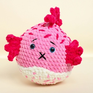 Peste balon crosetat - Jucarie din fir plusat, Jucarii si echipamente pentru copii, Plusuri, Figurine de plus, Impletitura, ARTYNOS