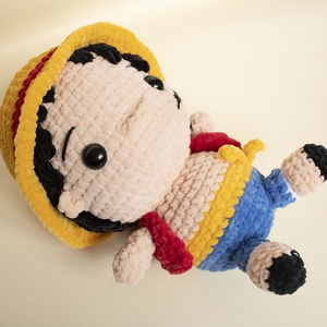 Luffy One piece - Jucarie din fir plusat - jucării și echipamente pentru copii - plușuri - figurine de pluș - Artynos.ro