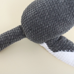 Caine Husky mare crosetat - Jucarie din fir plusat - jucării și echipamente pentru copii - plușuri - figurine de pluș - Artynos.ro