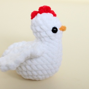 Jucarie din fir plusat - Gaina mica, Jucarii si echipamente pentru copii, Plusuri, Figurine de plus, Impletitura, ARTYNOS