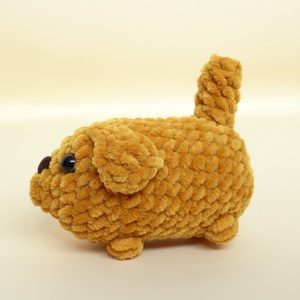 Jucarie din fir plusat - Caine, Jucarii si echipamente pentru copii, Plusuri, Figurine de plus, Impletitura, ARTYNOS