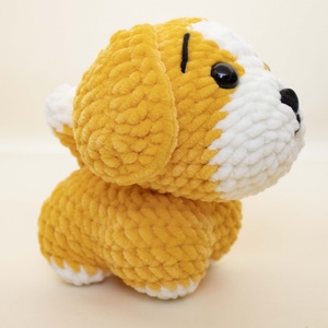 Jucarie din fir plusat - Caine - jucării și echipamente pentru copii - plușuri - figurine de pluș - Artynos.ro