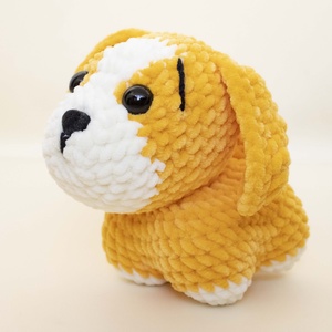 Jucarie din fir plusat - Caine, Jucarii si echipamente pentru copii, Plusuri, Figurine de plus, Impletitura, ARTYNOS