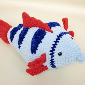 Jucarie din fir plusat - Peste, Jucarii si echipamente pentru copii, Plusuri, Figurine de plus, Impletitura, ARTYNOS