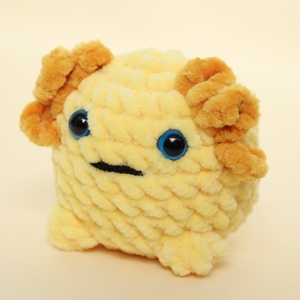 Jucarie din fir plusat - Axolotl mic, Jucarii si echipamente pentru copii, Plusuri, Figurine de plus, Impletitura, ARTYNOS