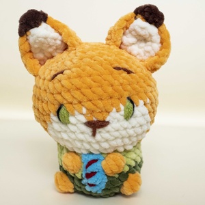 Jucarie din fir plusat - Nick (Zootopia) crosetat - Artynos.ro