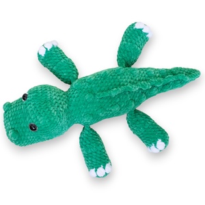 Jucarie din fir plusat - Crocodil mare crosetat - jucării și echipamente pentru copii - plușuri - figurine de pluș - Artynos.ro
