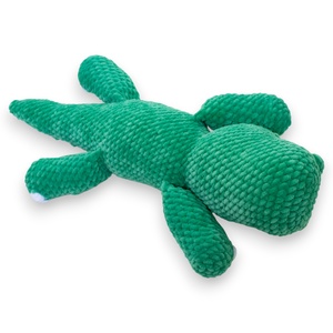 Jucarie din fir plusat - Crocodil mare crosetat - jucării și echipamente pentru copii - plușuri - figurine de pluș - Artynos.ro