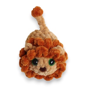Jucarie din fir plusat - Leu mini crosetat - jucării și echipamente pentru copii - plușuri - figurine de pluș - Artynos.ro
