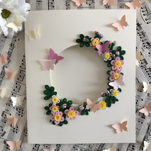 Felicitare Armonie florală - casă & stil de viață - papetărie de hârtie - invitații, felicitări - Artynos.ro
