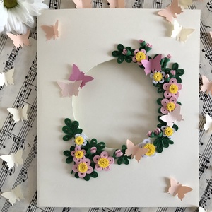 Felicitare Armonie florală - casă & stil de viață - papetărie de hârtie - invitații, felicitări - Artynos.ro