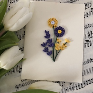 Felicitare Flori de lavandă - casă & stil de viață - papetărie de hârtie - invitații, felicitări - Artynos.ro