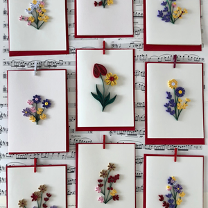 Felicitare Flori de lavandă - casă & stil de viață - papetărie de hârtie - invitații, felicitări - Artynos.ro