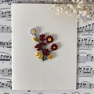 Felicitare Quilling Poezie în culori - casă & stil de viață - papetărie de hârtie - invitații, felicitări - Artynos.ro