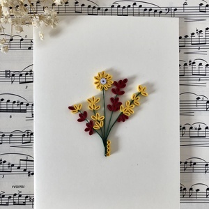 Felicitare Quilling Minimalista, Casa & Stil de viata, Papetarie de hartie, Invitatii, felicitari, Arta de hartie, Fotografie, grafica, desen, ilustratie, ARTYNOS
