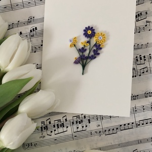 Felicitare Quilling - casă & stil de viață - papetărie de hârtie - invitații, felicitări - Artynos.ro