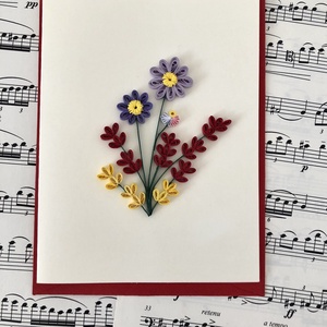 Felicitare Quilling Armonie - casă & stil de viață - papetărie de hârtie - invitații, felicitări - Artynos.ro