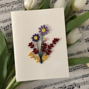 Felicitare Quilling Armonie, Casa & Stil de viata, Papetarie de hartie, Invitatii, felicitari, Arta de hartie, Fotografie, grafica, desen, ilustratie, ARTYNOS