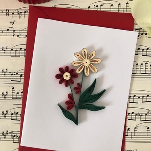 Felicitare Quilling  - casă & stil de viață - papetărie de hârtie - invitații, felicitări - Artynos.ro