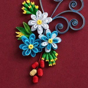 Felicitare Quilling Poveste - casă & stil de viață - produse de papetărie - invitații, felicitări - Artynos.ro