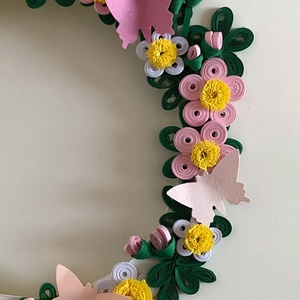 Felicitare Quilling Armonie florală - casă & stil de viață - produse de papetărie - invitații, felicitări - Artynos.ro