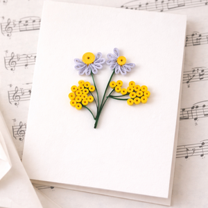 Felicitare Quilling Simplitate - casă & stil de viață - produse de papetărie - invitații, felicitări - Artynos.ro