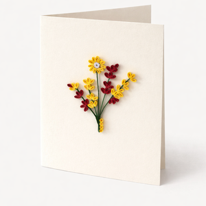 Felicitare Quilling Minimalistă - casă & stil de viață - produse de papetărie - invitații, felicitări - Artynos.ro