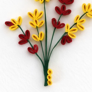 Felicitare Quilling Minimalistă - casă & stil de viață - produse de papetărie - invitații, felicitări - Artynos.ro