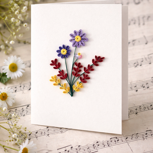 Felicitare Quilling Armonie - casă & stil de viață - produse de papetărie - invitații, felicitări - Artynos.ro