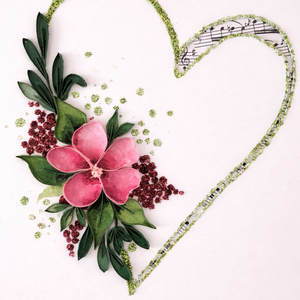 Lucrare Quilling - Cantabile - casă & stil de viață - echipament pentru camera copiilor - tablouri de cameră pentru copii - Artynos.ro