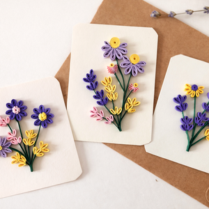 Mini-cartonase - Primavara in miniatura - set 3 bucati, Casa & Stil de viata, Produse de papetarie, Carti postale, Arta de hartie, Fotografie, grafica, desen, ilustratie, ARTYNOS