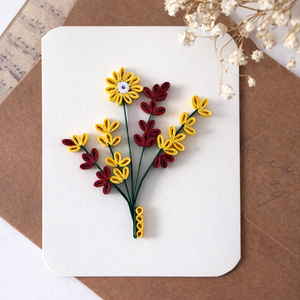 Mini-cartonașe - Primăvară în miniatură - set 2 bucăți - casă & stil de viață - produse de papetărie - cărți poștale - Artynos.ro