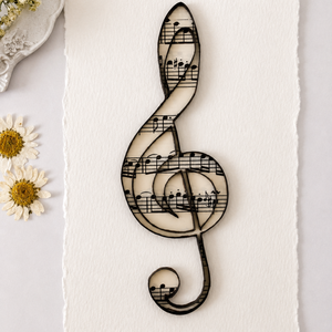 Set două carduri quilling � Cheia Sol - casă & stil de viață - produse de papetărie - invitații, felicitări - Artynos.ro