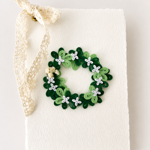 Mini carnețel handmade cu coroniță quilling - casă & stil de viață - produse de papetărie - caiete și jurnale - Artynos.ro