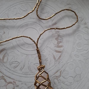 Colier cu pandantiv purtator de piatra preferata - bijuterii - coliere - coliere din mărgele - Artynos.ro