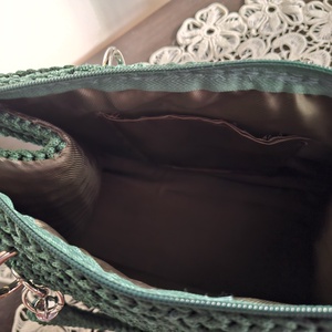 Geanta crosetata - genți și portofele - genți de mână și umăr - geantă crossbody - Artynos.ro