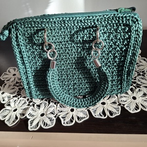 Geanta crosetata - genți și portofele - genți de mână și umăr - geantă crossbody - Artynos.ro