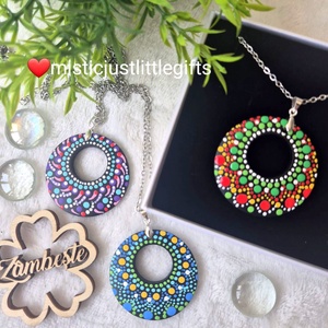 Pandantiv marțișor  multicolor - Artynos.ro