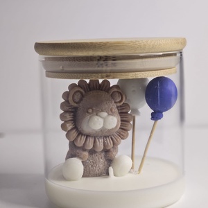 BALOON - lumanare decorative din ceara de soia 100%, parfumate cu aroma Orange - Artynos.ro